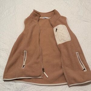 Sonoma Pink Fleece Vest